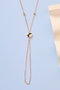 Heliophilia Silver Cadena de Metal CSHM9955A Dorada